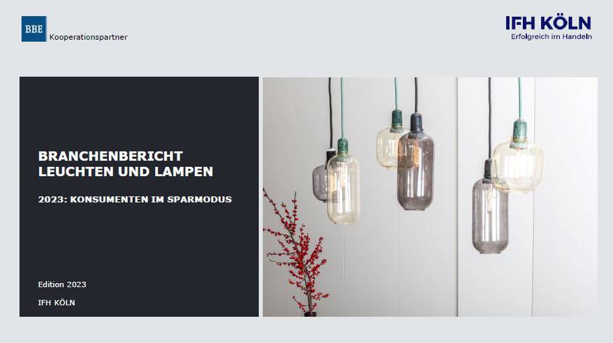 }Branchenbericht Lampen & Leuchten 2023